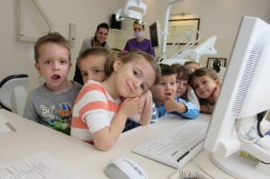 Nursery school children at Dentoplant Clinic